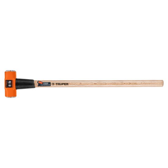 Marro octagonal 8 lb, mango de madera 36" 16511 MD-8M Truper