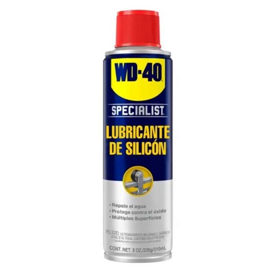 Lubricante de silicón 8 Oz Wd 40 