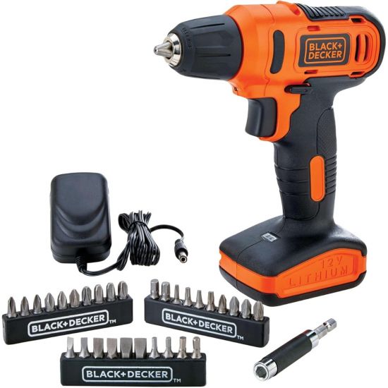 Taladro Atornillador 3/8” 12V LD12SC Black&Decker
