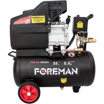 Compresor de aire 25L 2.5HP FOC25H FOREMAN