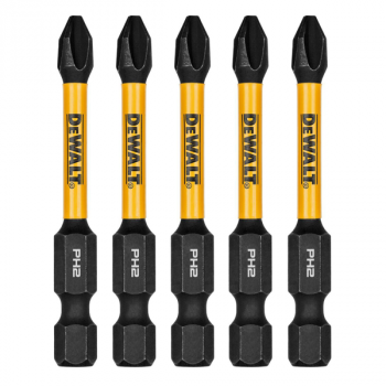 Juego de 5 puntas DWAF2PH2IR5 DeWalt Accesorios