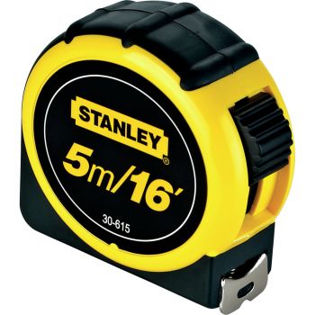 Flexómetro con nylon 3/4 Pulg 19 mm 5 Mts 30-615 Stanley