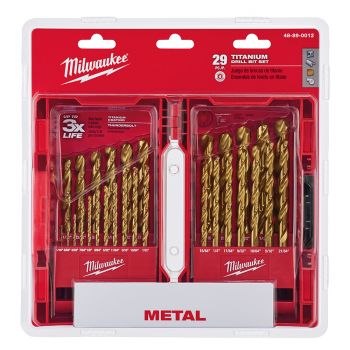 Juego de brocas 29 Pz titanio 48-89-0012 Milwaukee