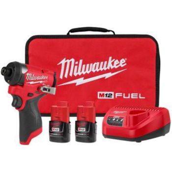 Atornillador de impacto 1/4 FUEL M12 3453-22 Milwaukee