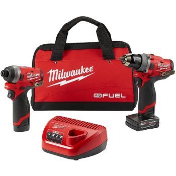 Combo Taladro y Destornillador M12 FUEL™ 2598-22 Milwaukee