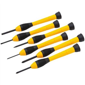 Desarmadores de precisión plástico 6 Pz 66-052 Stanley