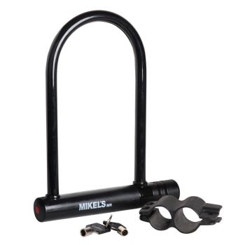Candado Rígido de Acero Tipo U C-1824 Mikels