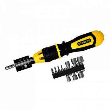 Destornillador ratchet tipo matraca 20 accesorios 62-574 Stanley