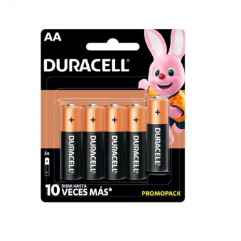Batería pila AA 5 Pz 1500 Duracell