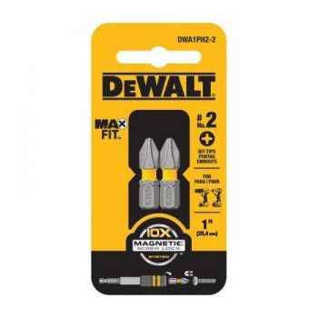 Juego de 2 Puntas Cruz Maxfit 2X1 DWA1PH2-2 DeWalt Accesorios