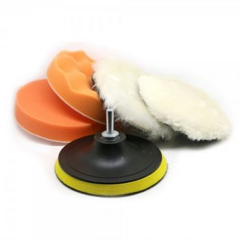 Set de accesorios para pulir pintura automotriz 7" 180 mm 771 Adir