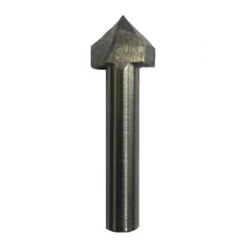 Broca para router corte en V 1/2 Pulg 411 Micro