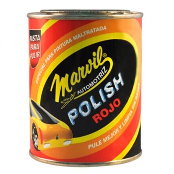 Cera pasta para pulir roja 600 g 110219 Marvil