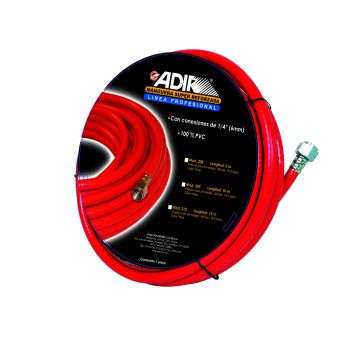 Manguera para compresora roja 10m AD-209 Adir