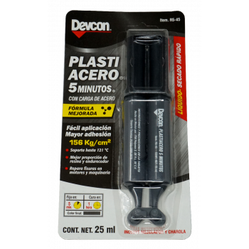 Pegamento Plastiacero 5 Minutos R5-45 Devcon