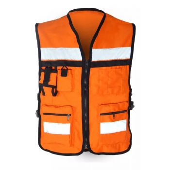 Chaleco Ejecutivo Naranja CABEL