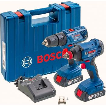 Combo Llave Impacto GDX 180-LI + Rotomartillo GSB 180-LI Bosch