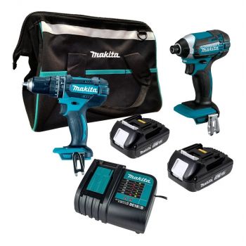 Combo Rotomartillo DHP482 - Atornillador DTD152 DLX2131 Makita