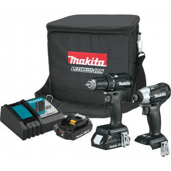 Combo Rotomartillo XFD11 - Llave de impacto XDT15 Inalámbrico 18V CX200RB Makita. 