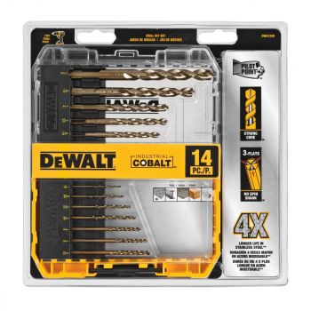 Juego de Brocas Cobalt 14 pz DWA1240 DeWalt Accesorios