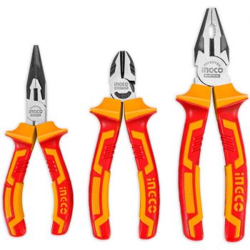 Juego de Pinzas 3Pzs HIKPS28318 Ingco 