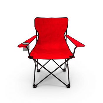 Silla Plegable Para Camping Roja GardenLife
