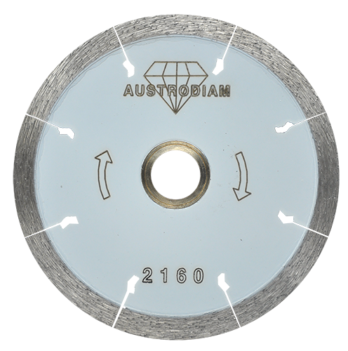 Disco de diamante rin continuo Porcelanato 4 Pulg 2160 Austromex