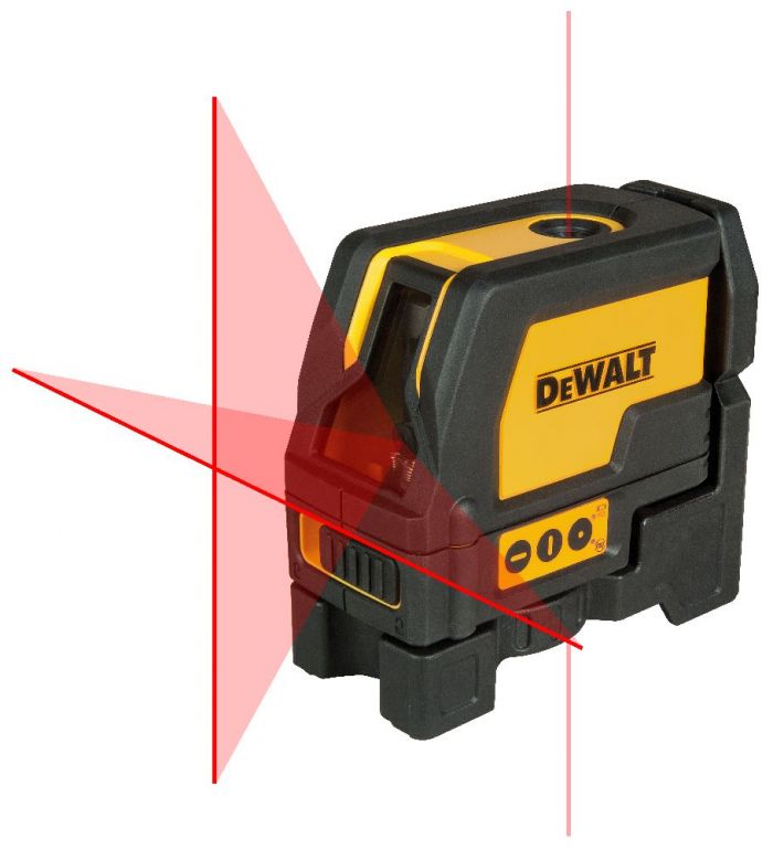 Nivel Laser Autonivelante Dewalt Cruz Punto Plomada Dw0822