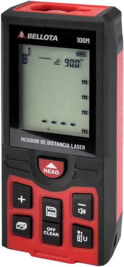 Medidor de distancia laser 60m TMT56016 - TOTAL - Soldametal