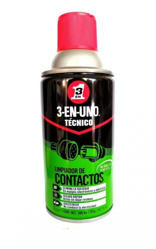 Limpiador de Contactos Técnico 300 mL 3 EN UNO México