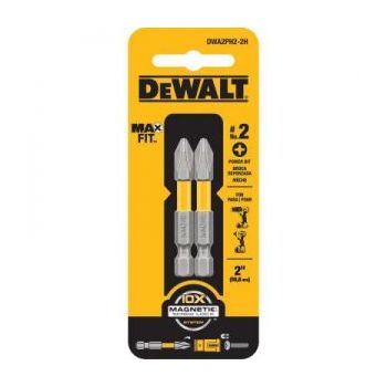 Juego de 2 puntas cruz maxfit 2X2 DWA2PH2-2H DeWalt